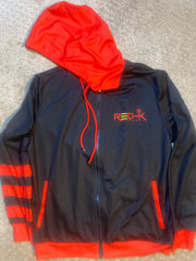 Red-K Stripe Sweatsuit w/Hoodie Kids
