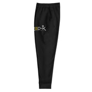 Imagine Gold Life is Golden Black Joggers