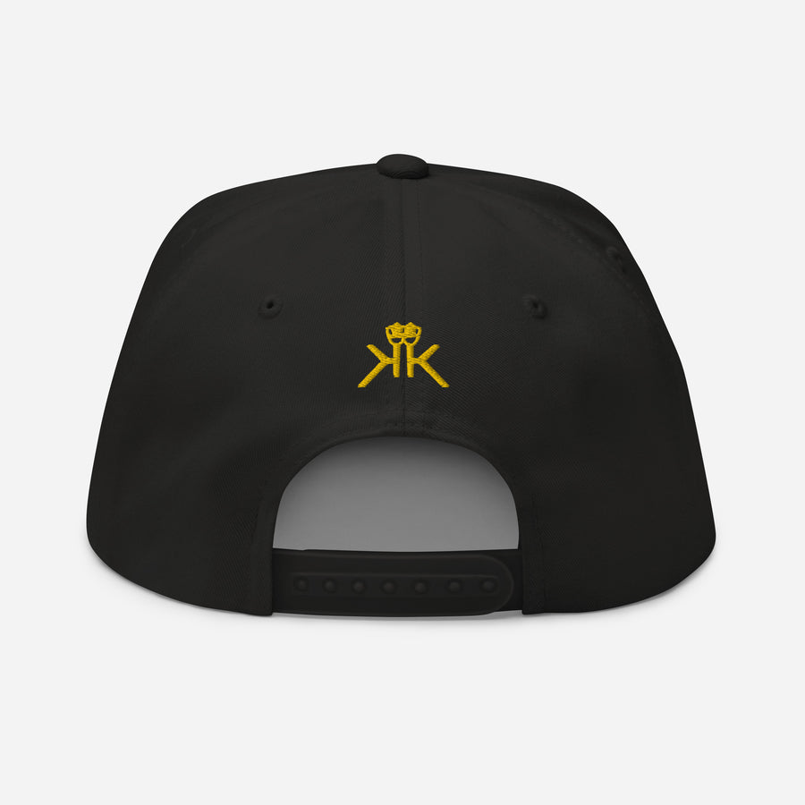 Imagine Gold Snapback Black