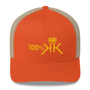 100 Percent Royal K Trucker Cap