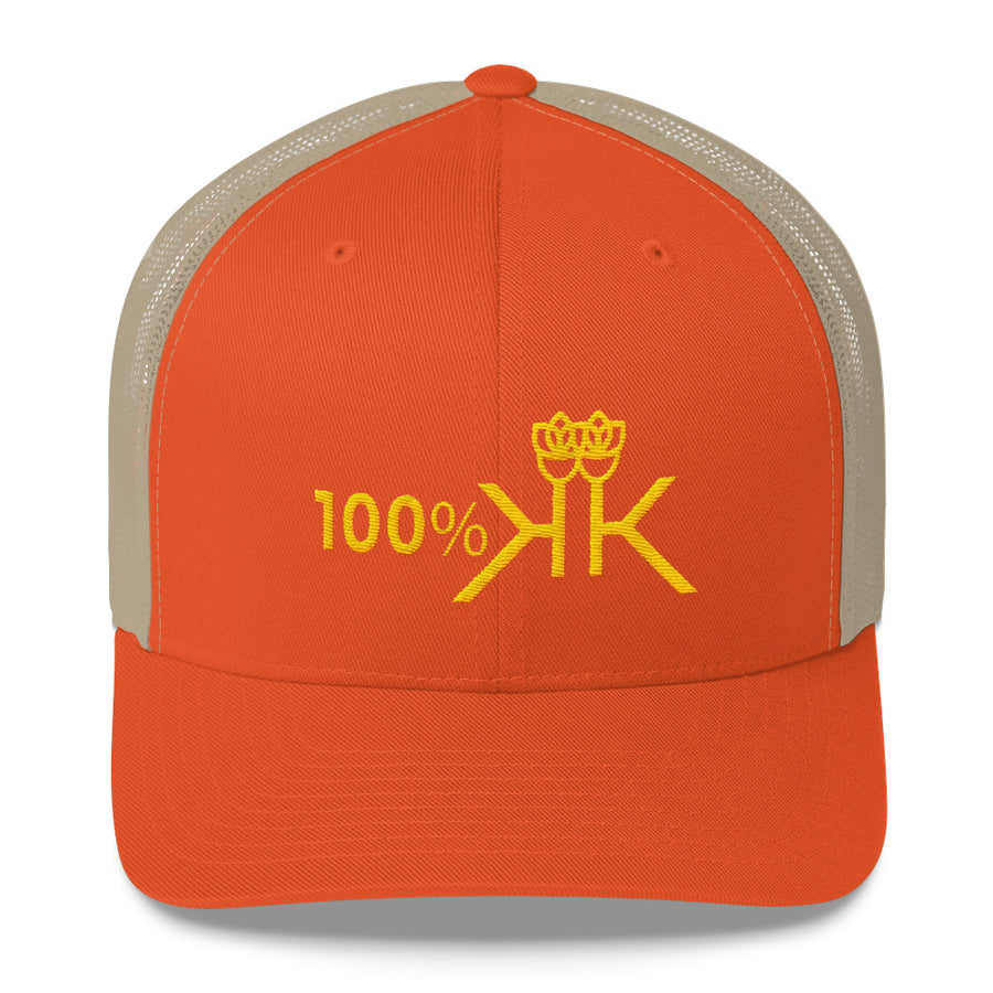 100 Percent Royal K Trucker Cap