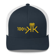 100 Percent Royal K Trucker Cap