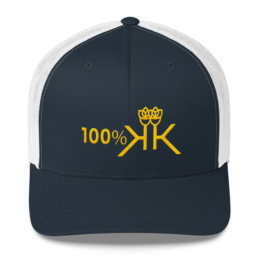 100 Percent Royal K Trucker Cap