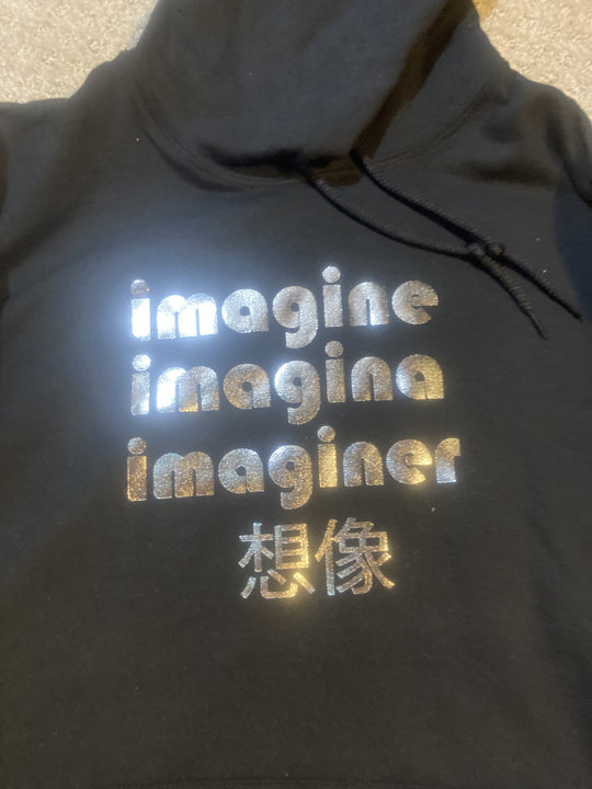 Red-K Apparel Imagine hoody black and silver