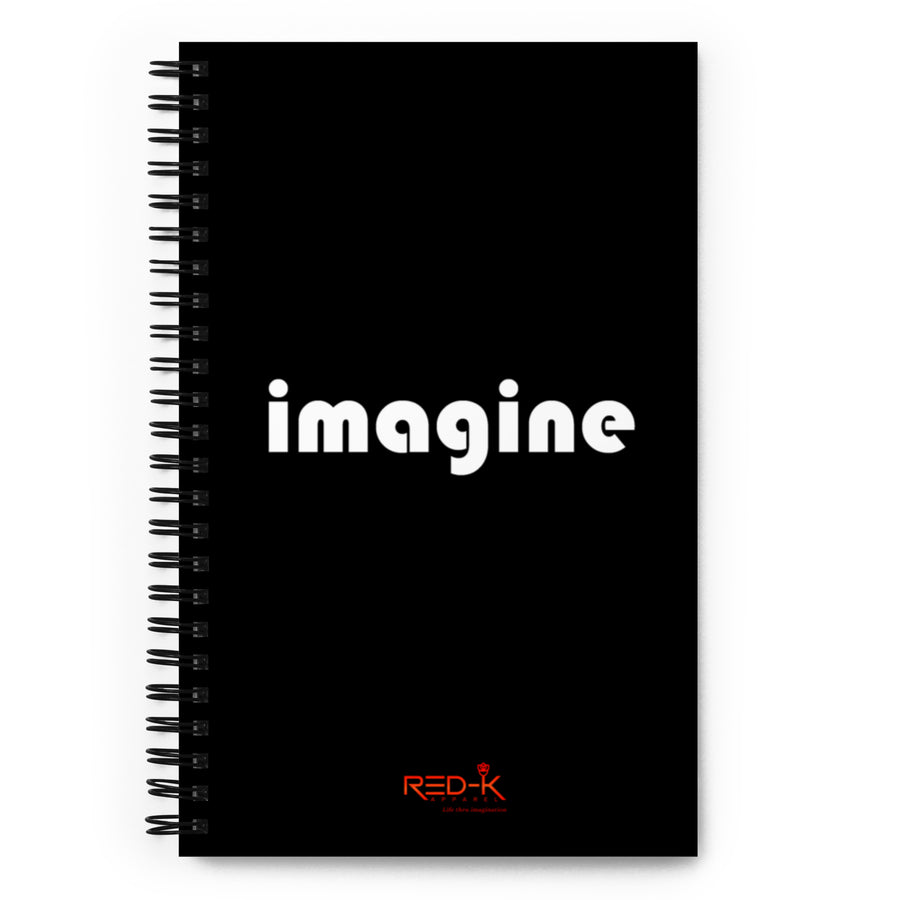 Imagine Life is Golden Spiral notebook